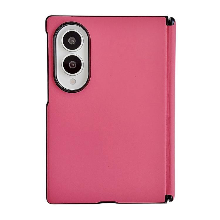 Custodia con asse magnetico e texture similpelle per Galaxy Z Fold8 5G e Samsung