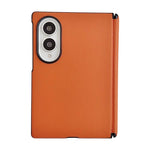 Custodia con asse magnetico e texture similpelle per Galaxy Z Fold8 5G e Samsung