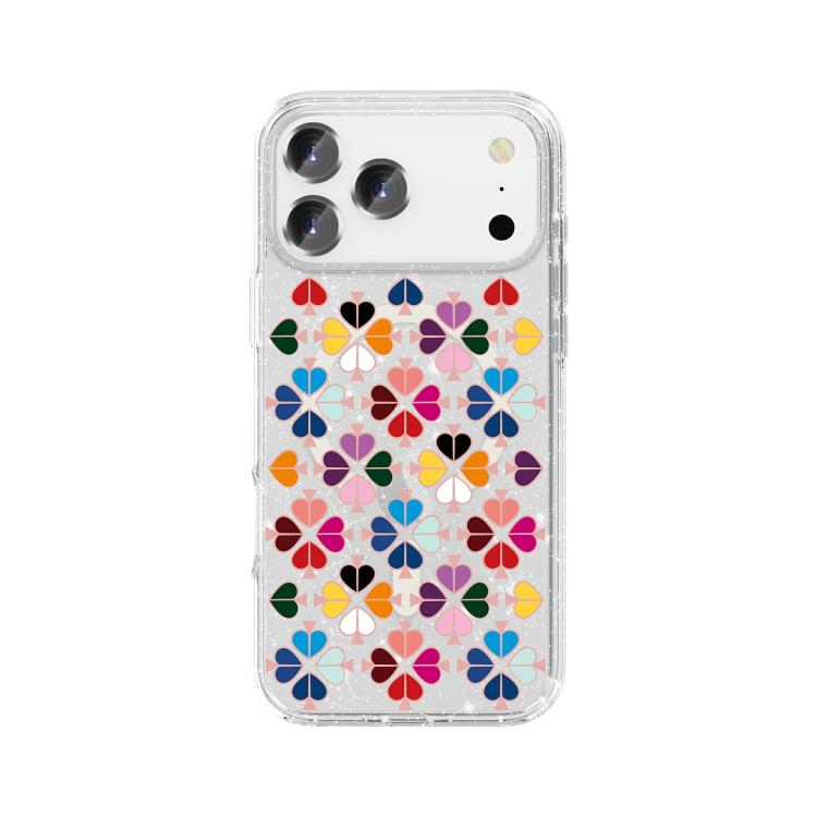 Custodia magnetica TPU con motivo cuori rossi per iPhone 18 Pro