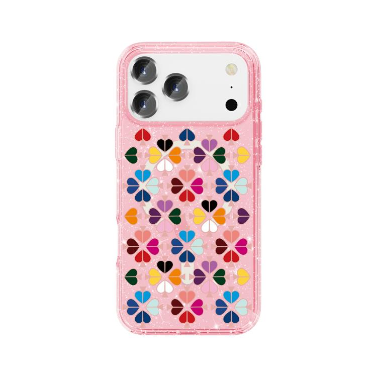Custodia magnetica TPU con motivo cuori rossi per iPhone 18 Pro