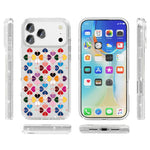 Custodia magnetica TPU con motivo cuori rossi per iPhone 18 Pro