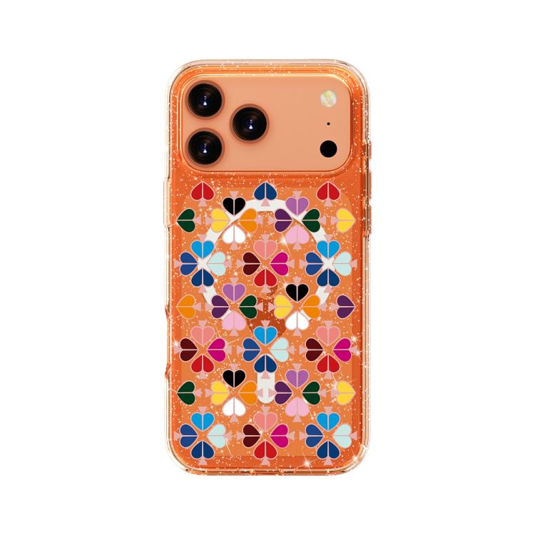 Custodia magnetica TPU con motivo cuori rossi per iPhone 18 Pro