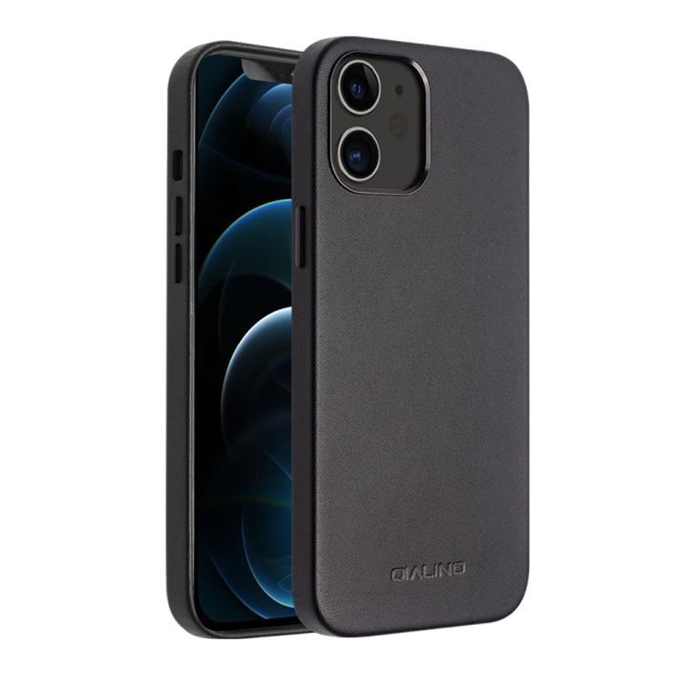 Custodia in pelle QIALINO per iPhone 12 e 12 Pro