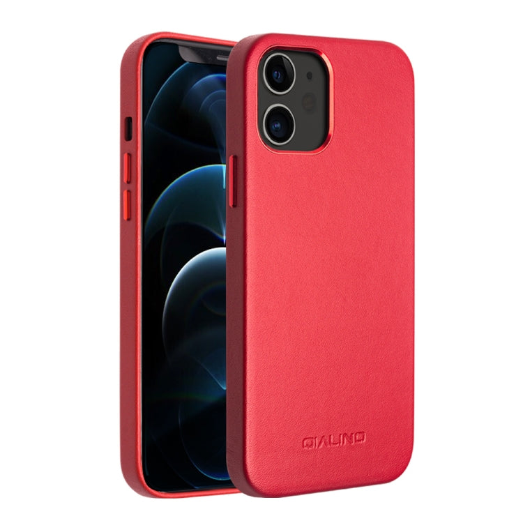 Custodia in pelle QIALINO per iPhone 12 e 12 Pro