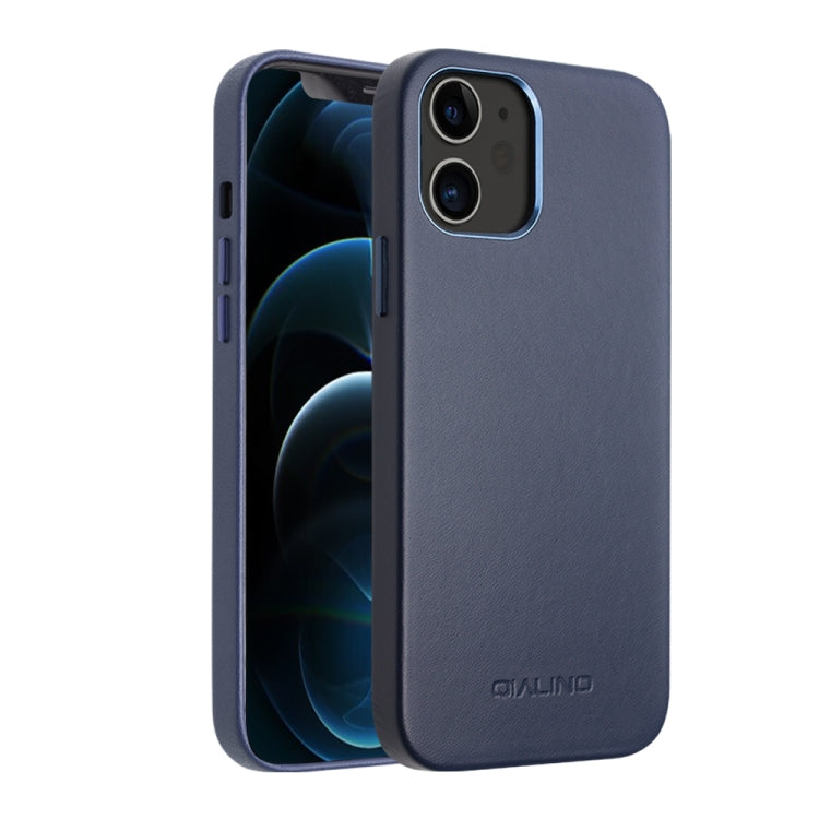 Custodia in pelle QIALINO per iPhone 12 e 12 Pro