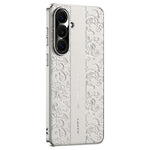 Custodia per PC in pelle liscia con motivo drago nuvola per Samsung Galaxy S24