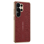 Custodia per PC in pelle liscia con motivo drago nuvola per Samsung Galaxy S24