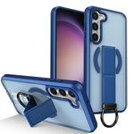 Custodia antiurto con anello a D e supporto magnetico per Samsung Galaxy S23+ e