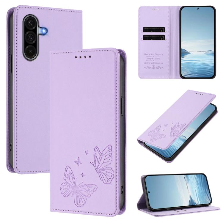 Custodia in ecopelle con doppia protezione RFID per Galaxy A17 A26 5G e A06 A07