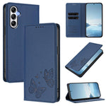 Custodia in ecopelle con doppia protezione RFID per Galaxy A24 4G e A14 4G/5G