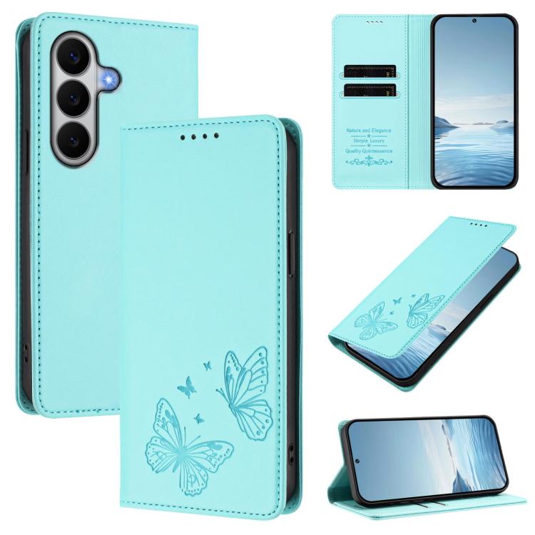 Custodia in ecopelle con doppia protezione RFID per Galaxy A27 5G e A25e