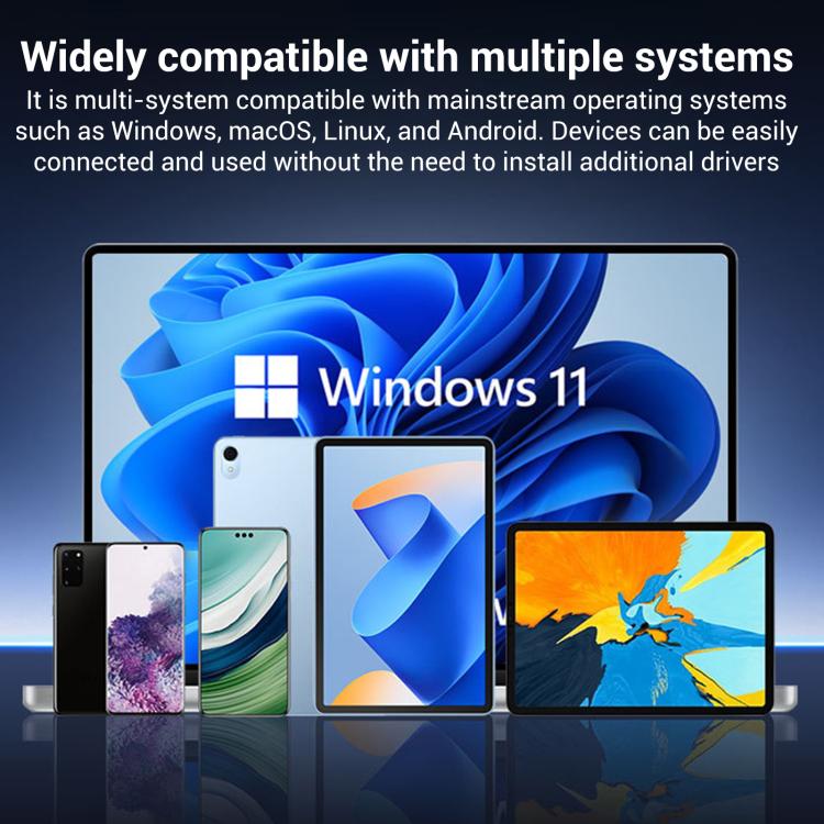 Hub USB-C 8 in 1 con SSD M.2, USB 3.2, USB 2.0, SD/TF