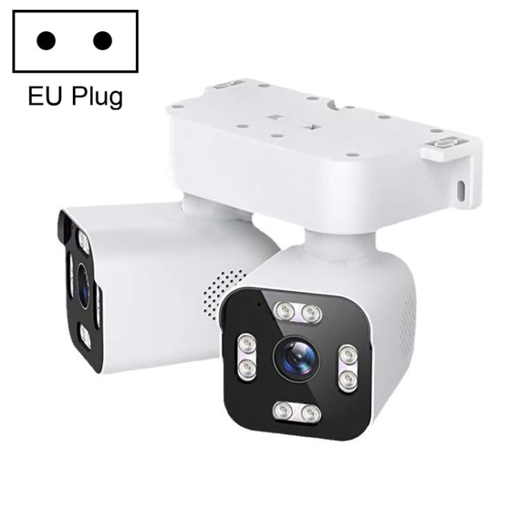 Telecamera WiFi doppia lente 3MP panoramica PTZ