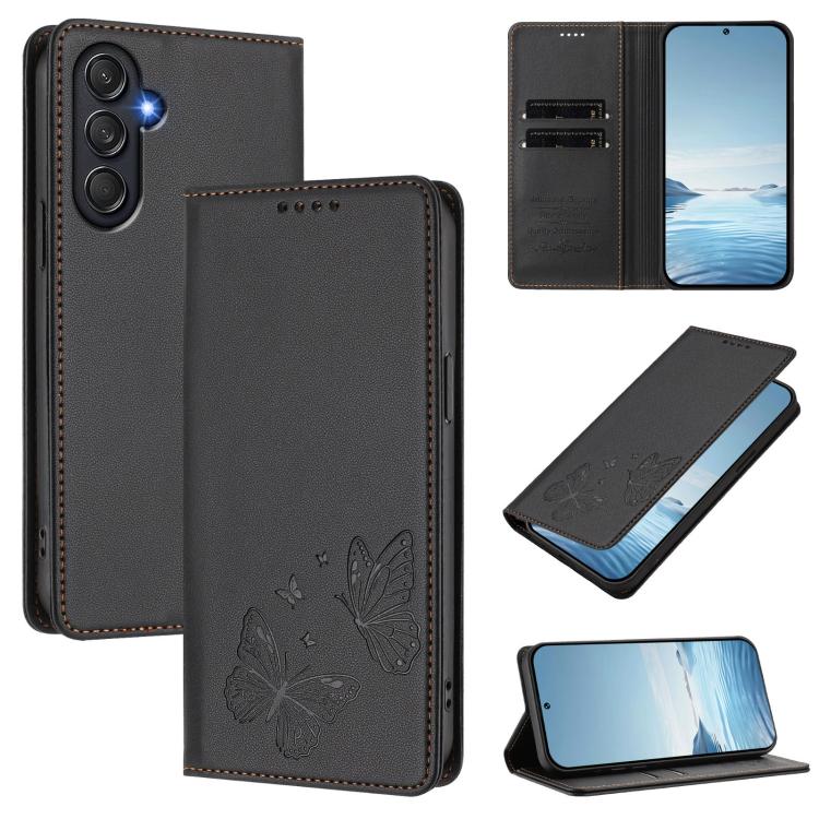 Custodia in ecopelle con protezione RFID per Samsung Galaxy M54 5G e M14 5G