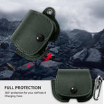 Custodia protettiva in pelle PU per AirPods Pro 3