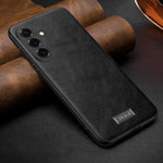 Custodia antiurto ibrida in TPU e pelle per Samsung Galaxy S26+ S26 Ultra S26 5G