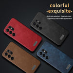 Custodia antiurto ibrida in TPU e pelle per Samsung Galaxy S26+ S26 Ultra S26 5G