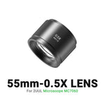 Obiettivo 2uul MS05 55MM WD172 0.5X per microscopio 2uul MC7060, 2uul MS05