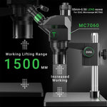 Obiettivo 2uul MS05 55MM WD172 0.5X per microscopio 2uul MC7060, 2uul MS05