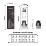 Set di mini cacciaviti manuali a cricchetto 15 in 1, 15 in 1