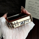 Custodia in pelle vegana con rivestimento magnetico per Samsung Galaxy Z Flip7