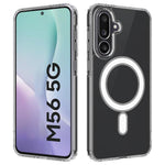 Custodia magnetica MagSafe trasparente TPU con foro grande per fotocamera per