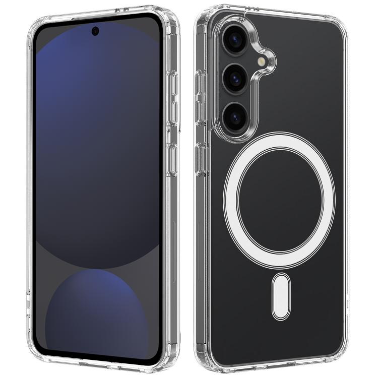 Custodia magnetica MagSafe trasparente TPU con foro grande per fotocamera per e