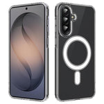 Custodia magnetica MagSafe trasparente TPU con foro grande per fotocamera per e