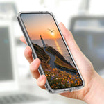 Custodia magnetica MagSafe trasparente TPU con foro grande per fotocamera per e