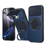Custodia ibrida magnetica con protezione obiettivo per iPhone 16/