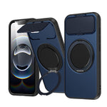 Custodia ibrida magnetica con protezione obiettivo per iPhone 16/