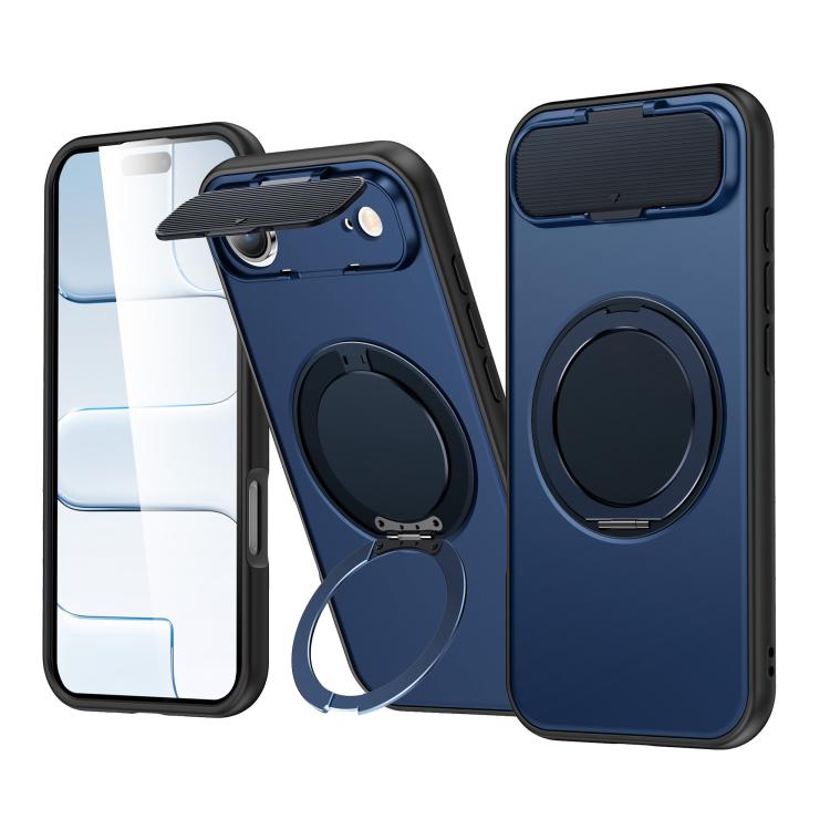 Custodia ibrida magnetica con protezione obiettivo per iPhone 16/