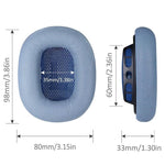 Cuscinetti auricolari ricambio magnetici per AirPods Max