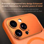 Custodia magnetica semitrasparente opaca per iPhone 16 Pro