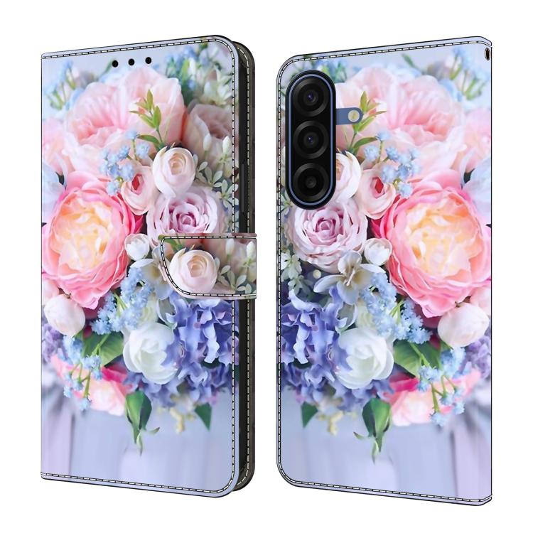 Custodia per telefono in ecopelle con effetto cristallo per Samsung Galaxy A17