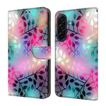 Custodia per telefono in ecopelle con effetto cristallo per Samsung Galaxy A17