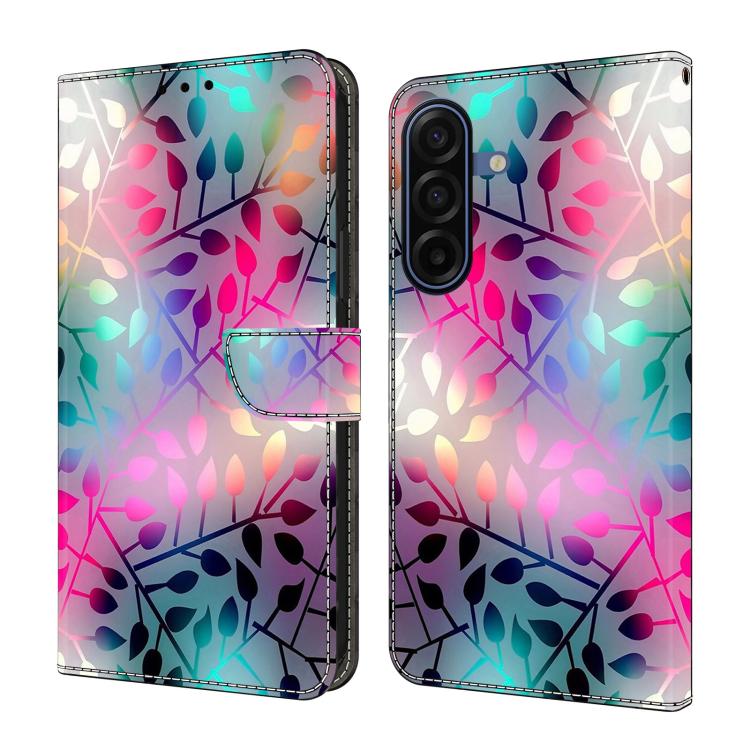 Custodia per telefono in ecopelle con effetto cristallo per Samsung Galaxy A17