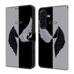 Custodia per telefono in ecopelle con effetto cristallo per Samsung Galaxy A17