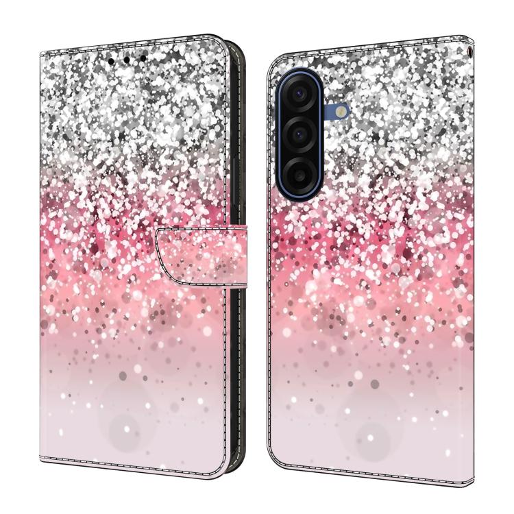 Custodia per telefono in ecopelle con effetto cristallo per Samsung Galaxy A17