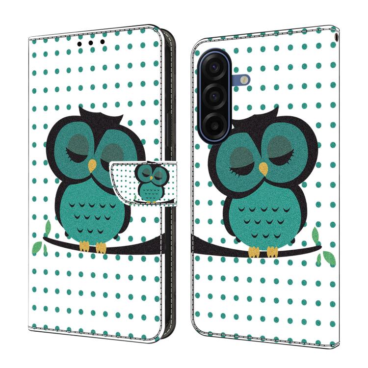 Custodia per telefono in ecopelle con effetto cristallo per Samsung Galaxy A17