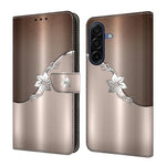 Custodia per telefono in ecopelle con effetto cristallo per Samsung Galaxy A17