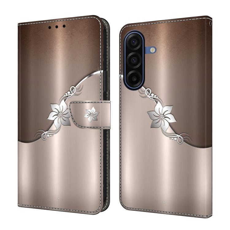 Custodia per telefono in ecopelle con effetto cristallo per Samsung Galaxy A17