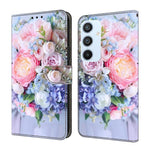Custodia per telefono in ecopelle con effetto cristallo., For Samsung Galaxy A54 5G