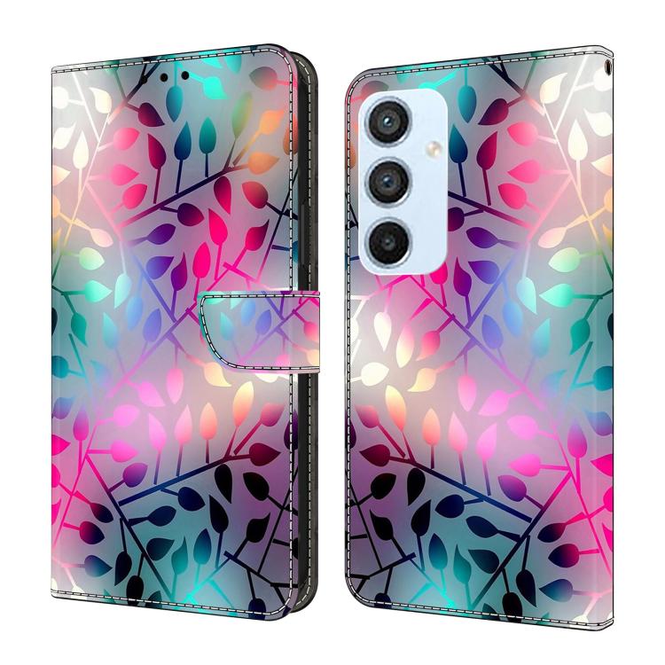 Custodia per telefono in ecopelle con effetto cristallo., For Samsung Galaxy A54 5G