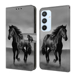 Custodia per telefono in ecopelle con effetto cristallo., For Samsung Galaxy A54 5G