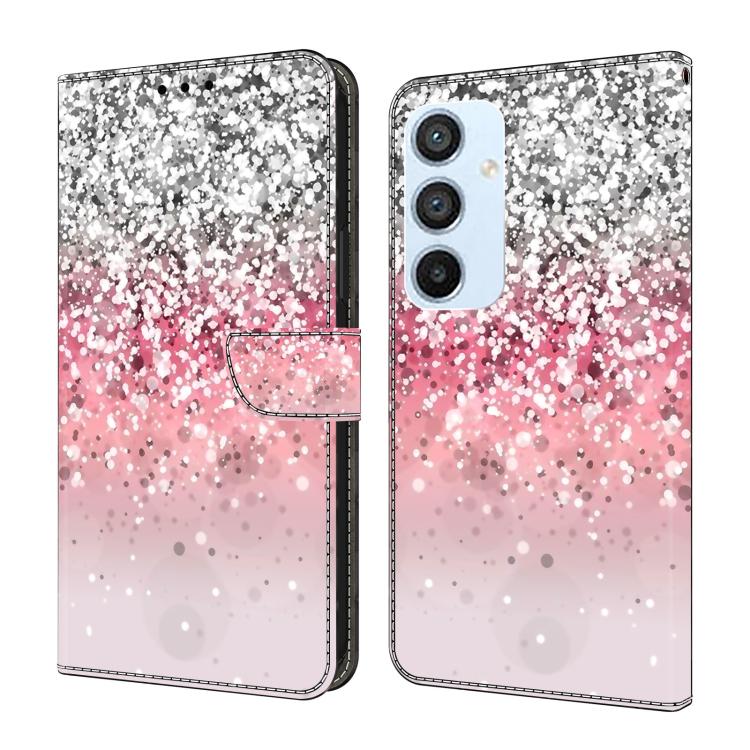 Custodia per telefono in ecopelle con effetto cristallo., For Samsung Galaxy A54 5G