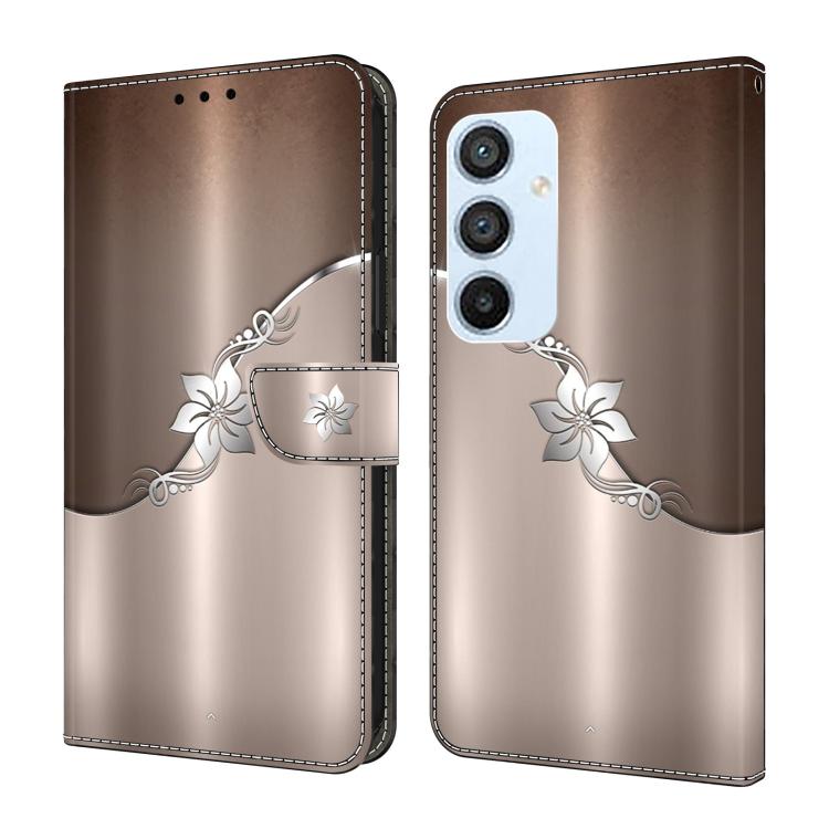 Custodia per telefono in ecopelle con effetto cristallo., For Samsung Galaxy A54 5G