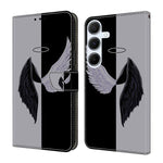 Custodia per telefono in ecopelle con effetto cristallo., For Samsung Galaxy A24 4G