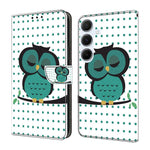 Custodia per telefono in ecopelle con effetto cristallo per Samsung Galaxy A25