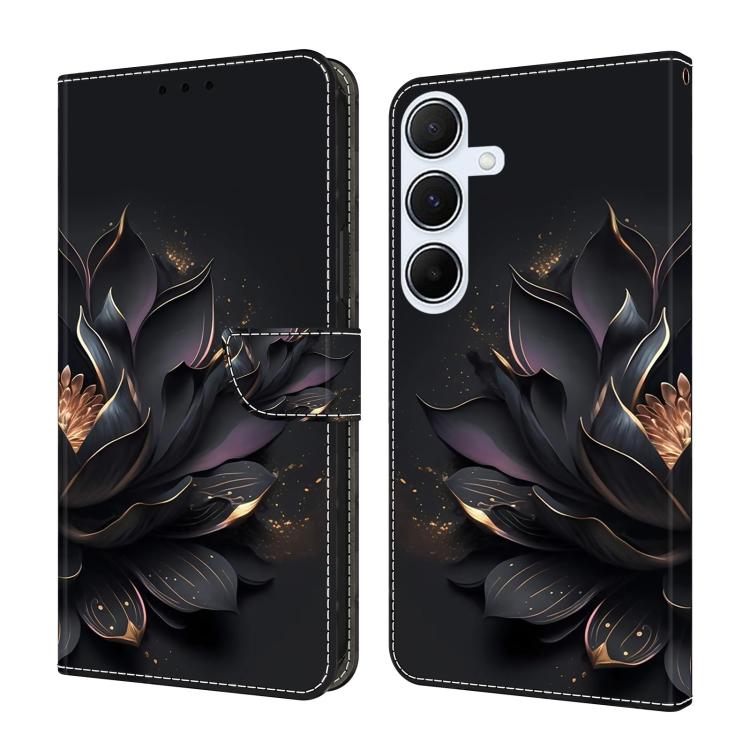 Custodia per telefono in ecopelle con effetto cristallo per Samsung Galaxy A25
